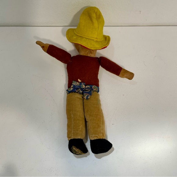 Vintage Norah Wellings Doll 1930s Boy with Mexican Sombrero Fabric Doll - Picture 2 of 12
